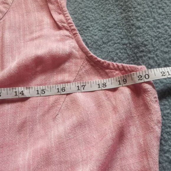Weatherproof Linen blend sleeveless top - Picture 4 of 7